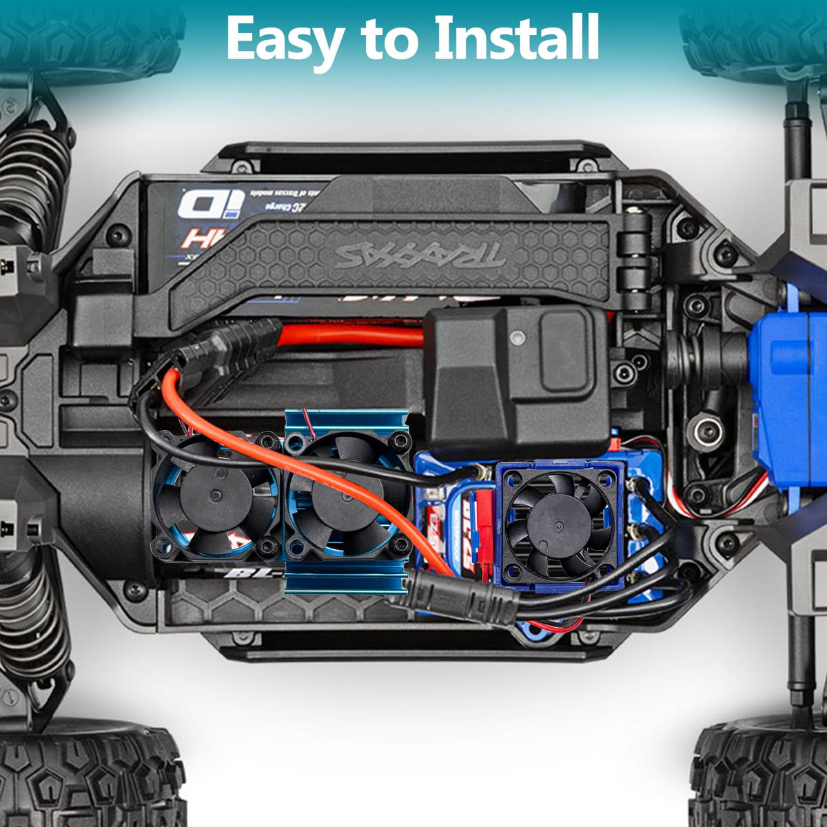 CCHEQVAN VXL-3s kit includes two power cords for wiring convenience