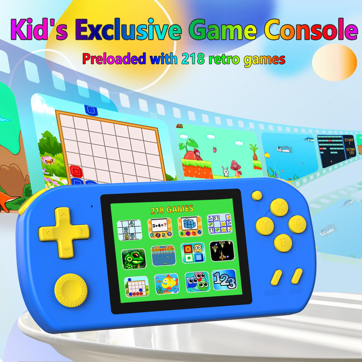 CCTU handheld games side view shows compact, pocket-friendly design