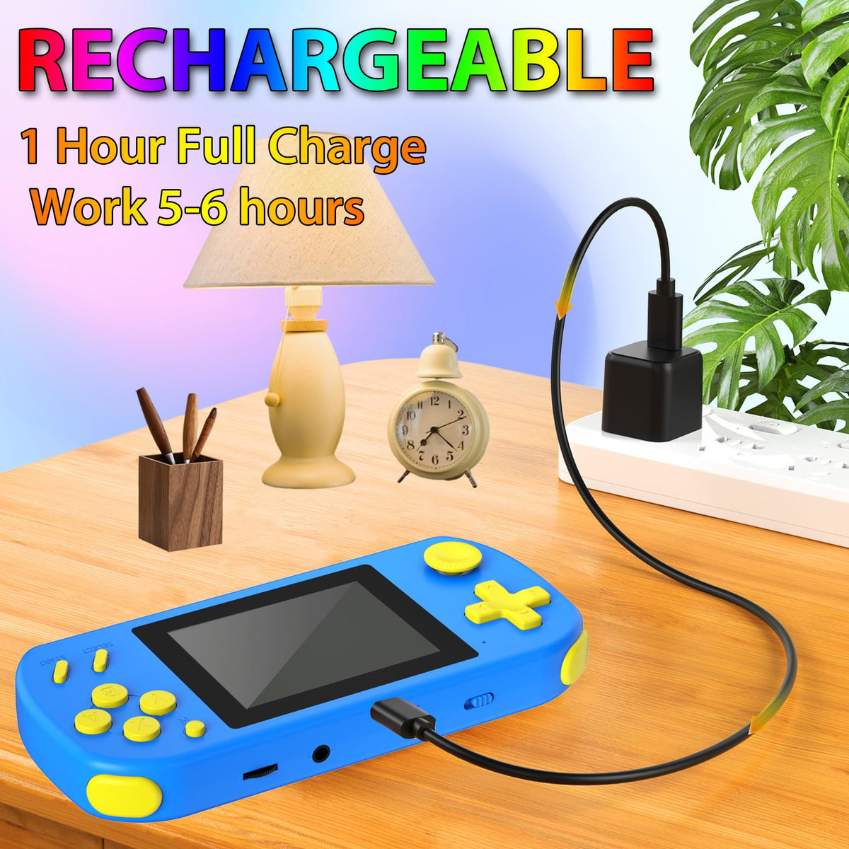 CCTU handheld games 3-inch screen delivers crisp gameplay