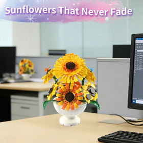 CDIVEFTN maintenance-free sunflower decor that never wilts and stays bright.