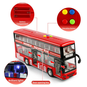 Cd ymkf bus buttons and sounds provide interactive pretend play with four tones