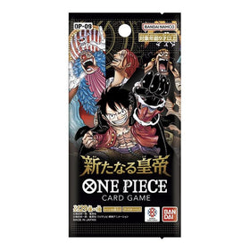 CE One Piece OP-09 booster pack JP opened, showcasing new cards for strategy development