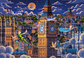 CEACO Peter Pan puzzle poster included to help with assembly.
