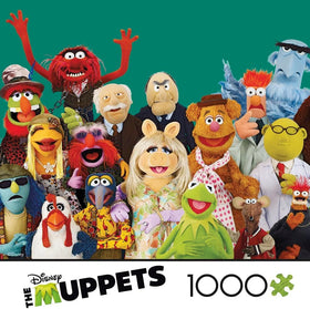 Ceaco Disney Muppets pieces close-up highlighting vibrant colors and precise interlocks