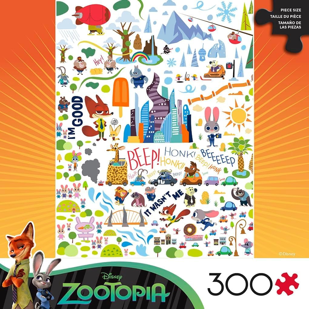 Ceaco Disney Zootopia Judy and Nick scene invites kids to explore storytelling.
