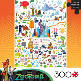 Ceaco Disney Zootopia Judy and Nick scene invites kids to explore storytelling.