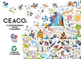 Ceaco Disney Zootopia large-piece assembly supports easier handling.
