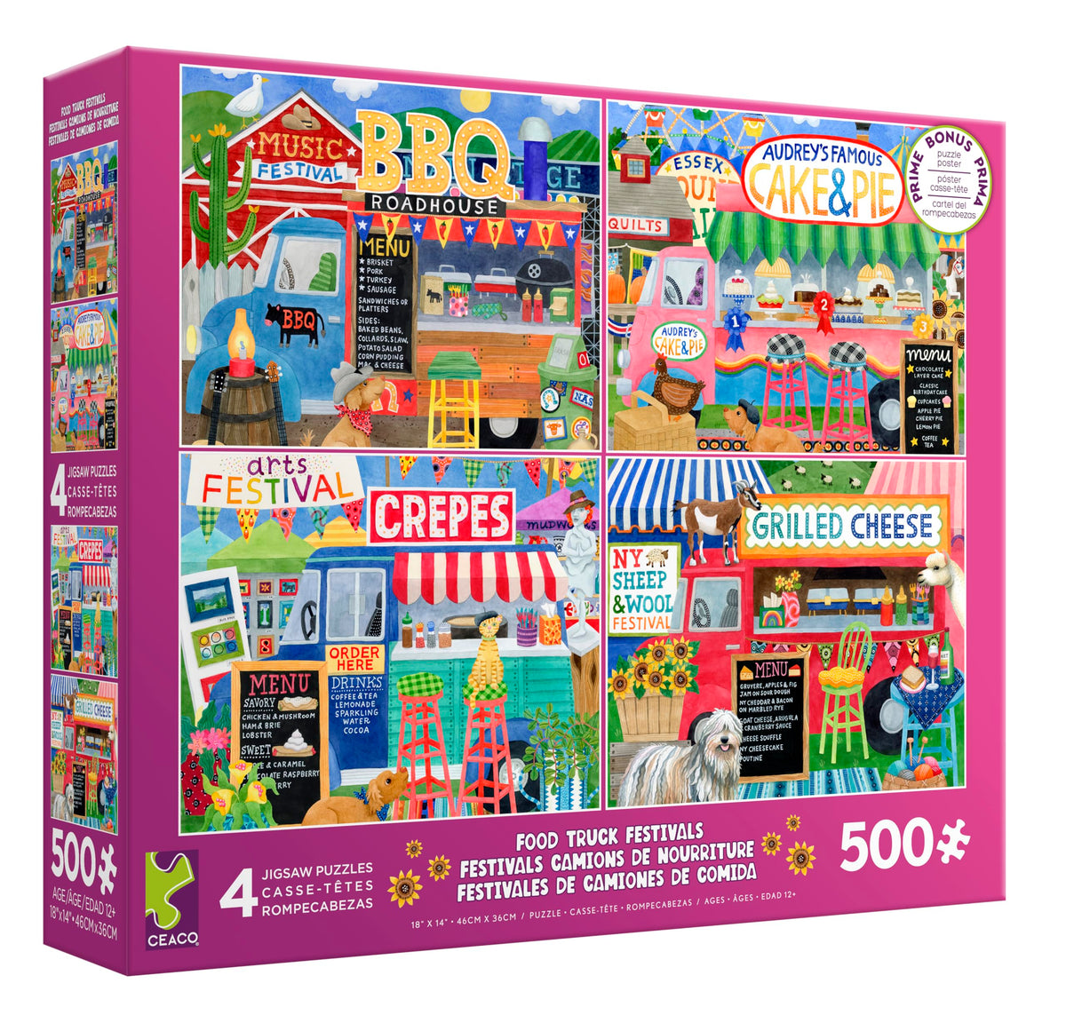 Ceaco family puzzle-night setup for cozy, collaborative evenings