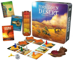 CEACO Forbidden Desert cooperative mission in action highlights teamwork under pressure during a desert escape