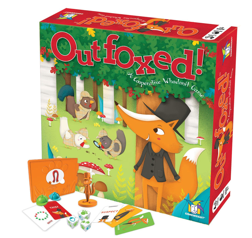 CEACO Outfoxed evidence scanner supports cooperative clue solving.