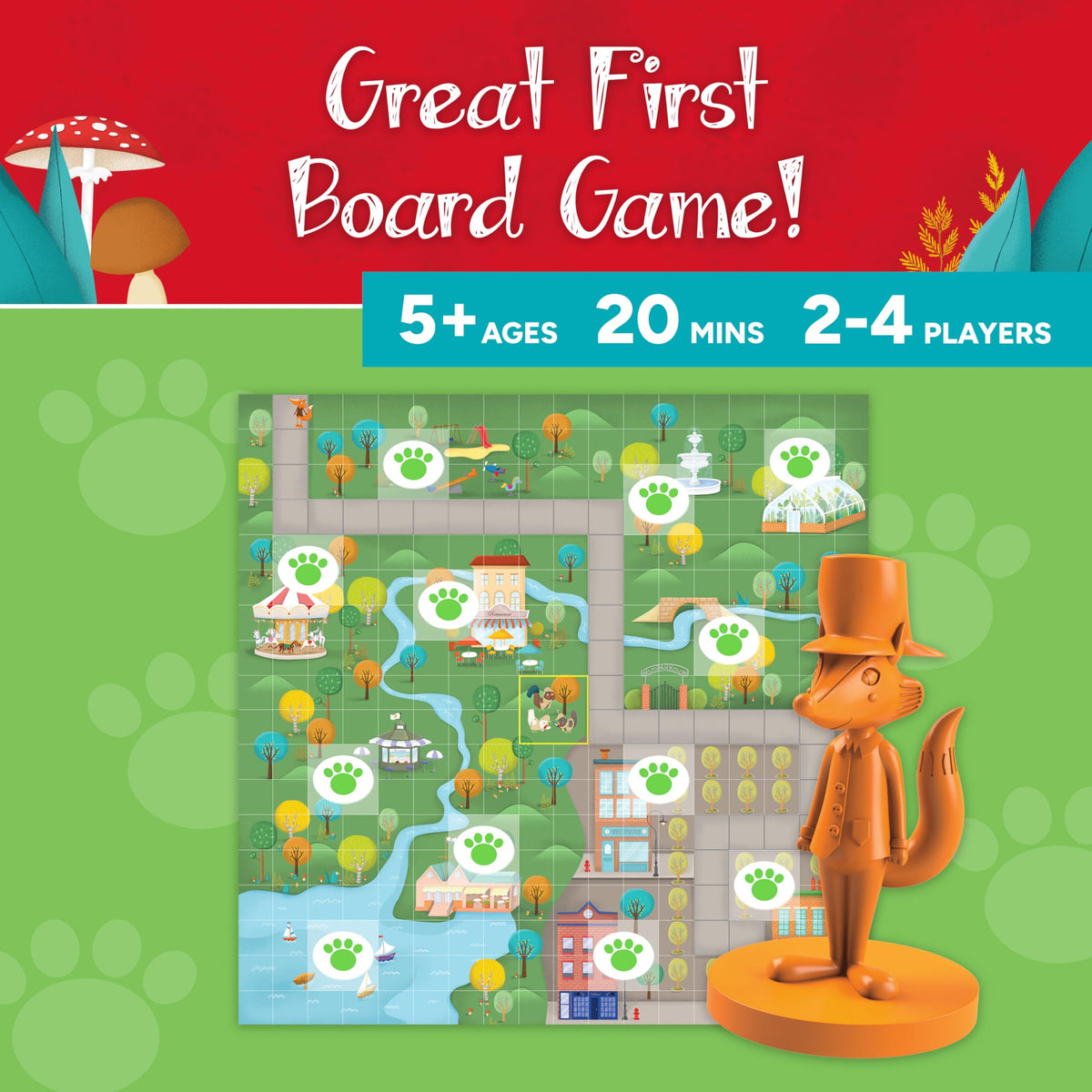 CEACO Outfoxed kid-friendly play promotes collaborative problem solving.