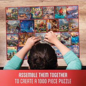 Ceaco puzzle saver adhesive close-up preserves finished puzzles