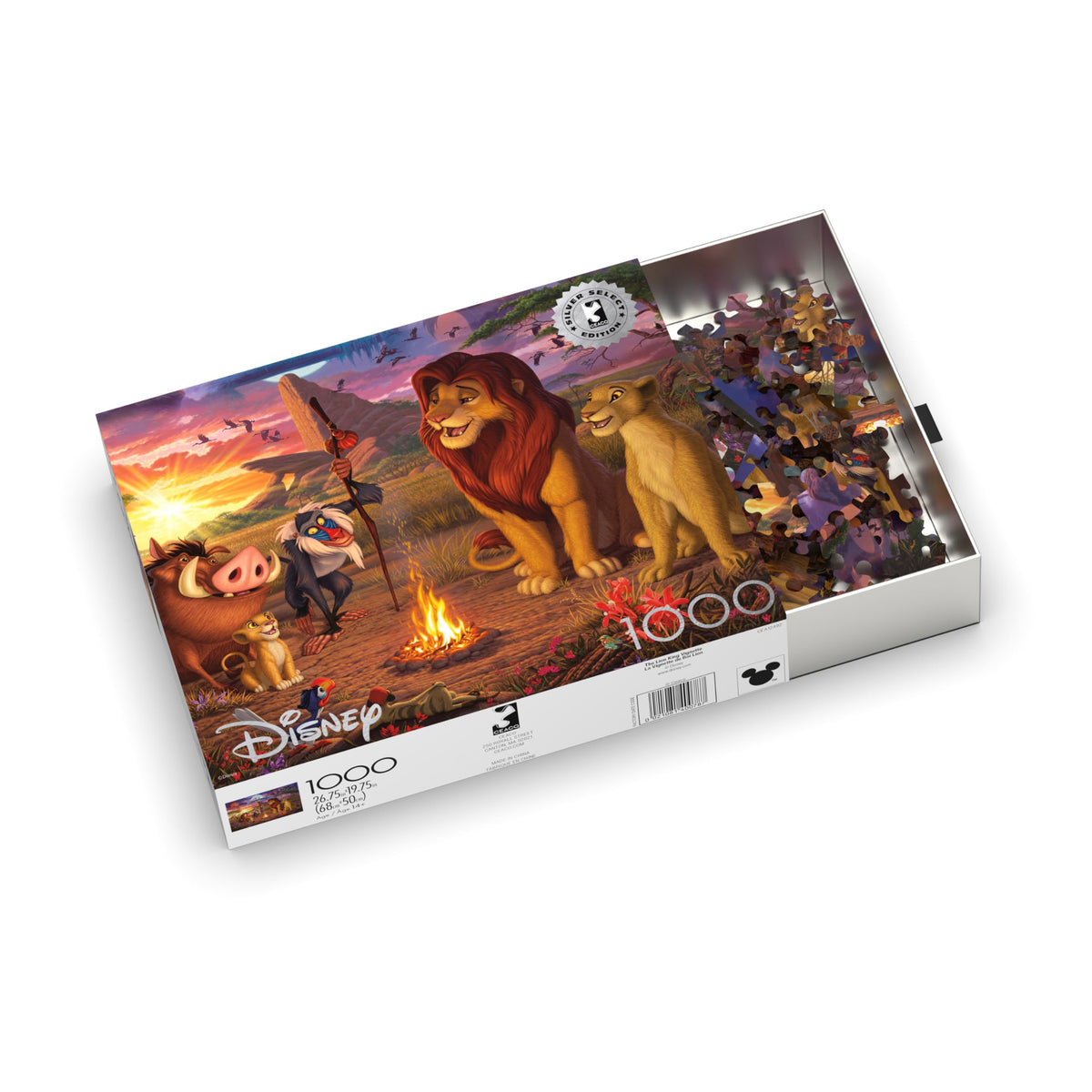 Ceaco Silver Select box art with silver foil adds gift-worthy appeal.