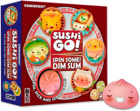 CEACO Sushi Go Spin Some Dim Sum Spin Table in action for family game night