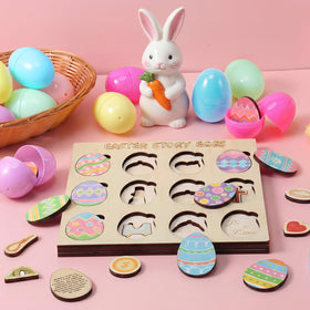 Ceenna Resurrection symbolic pieces fit inside eggs for interactive sequencing.