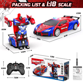 CEGOUFUN gift-ready packaging for the transforming RC car