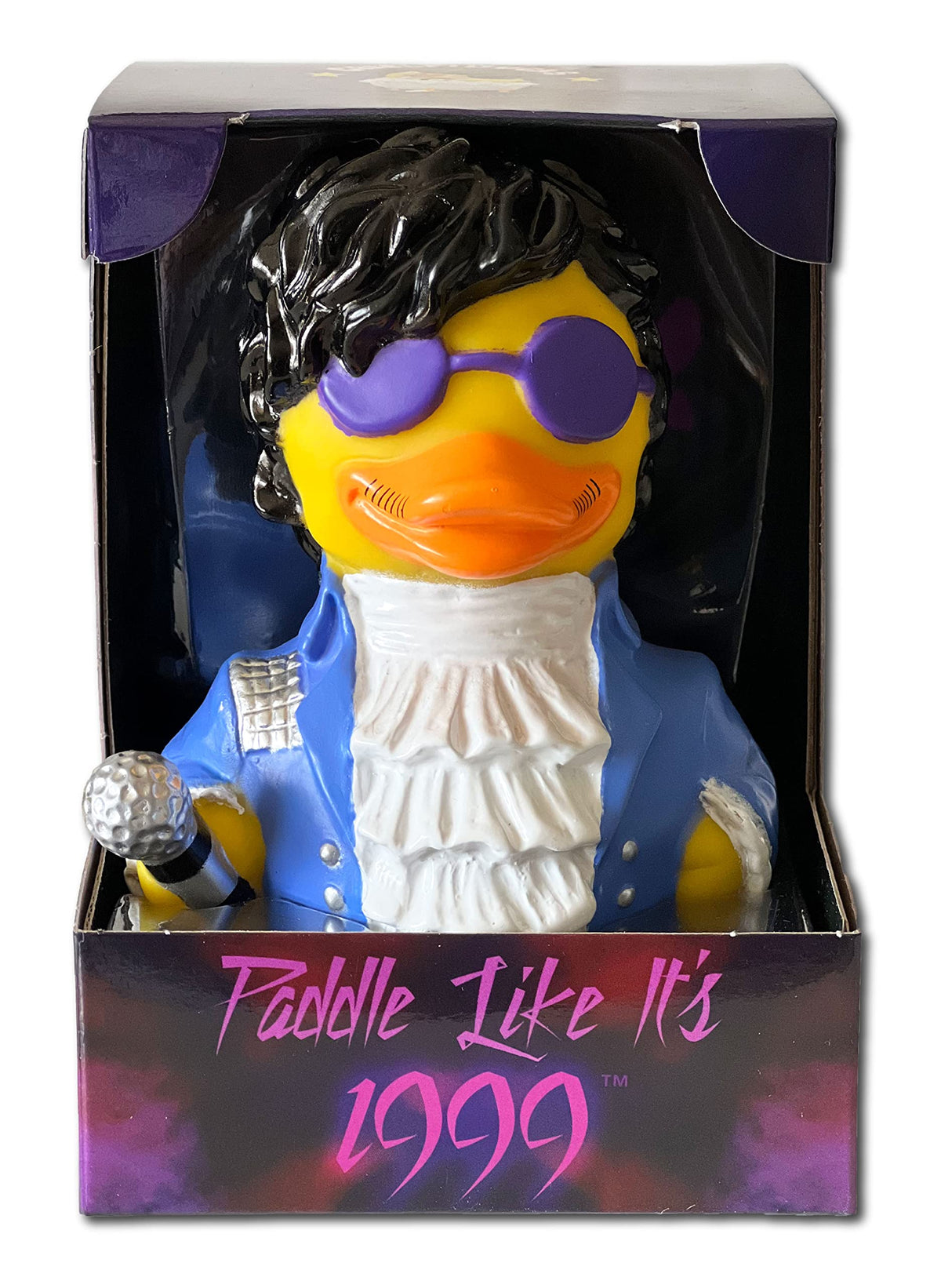 CelebriDucks usa-designed-sculpted-duck showcases detailed craftsmanship for display.