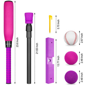 CeleMoon 22-inch foam bat ideal for beginner hitters