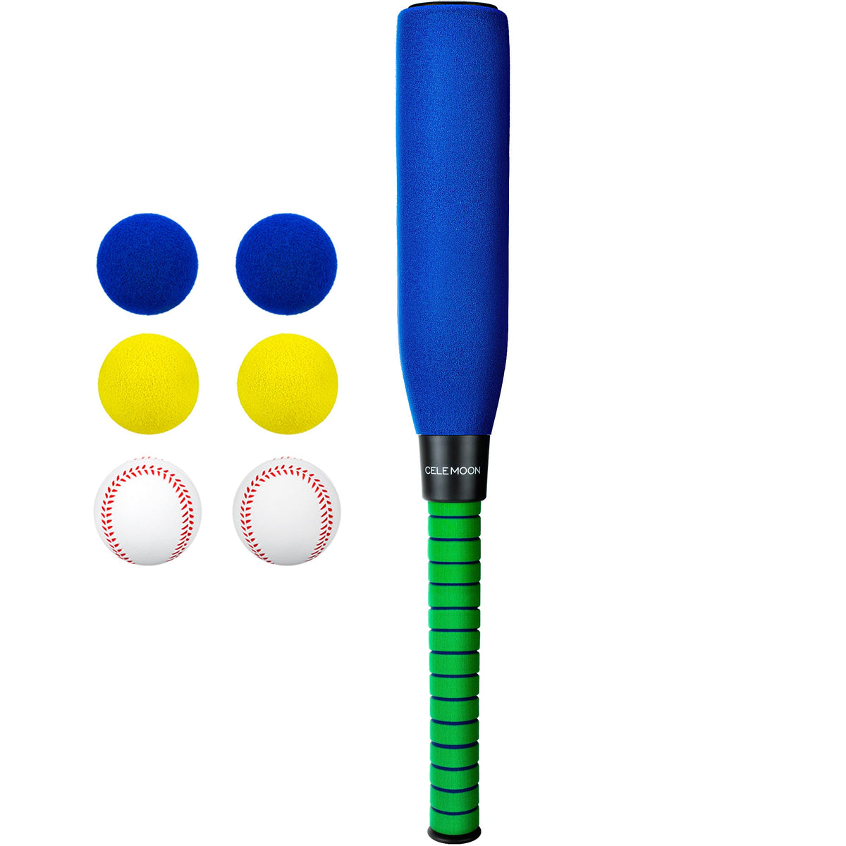 CeleMoon foam baseball bat 22-inch for safe, age-appropriate swings indoors or outdoors.