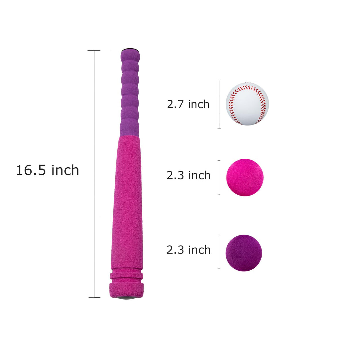 CeleMoon carry bag keeps bat and balls organized for easy transport.