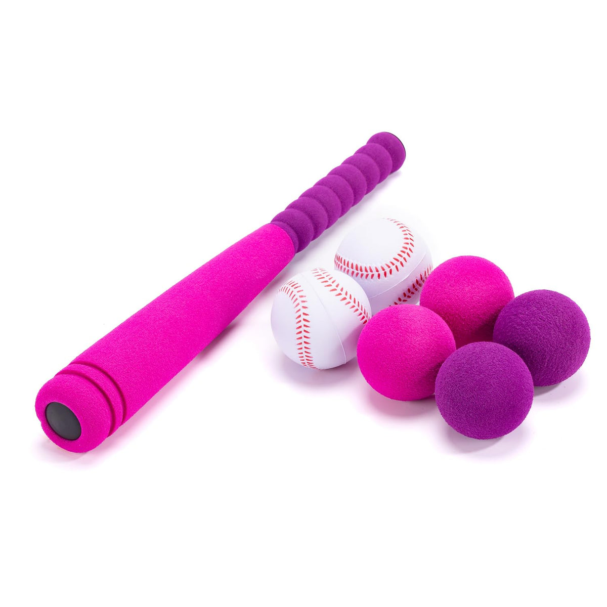 CeleMoon kid swinging foam bat, safe for indoor and outdoor play.