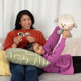 Jupiter Buddy stands 12 inches tall for versatile play or display.