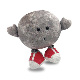 Celestial Buddies Mercury Buddy closeup with embroidered features inviting comforting hugs.