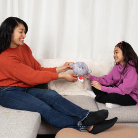 Celestial Buddies Mercury Buddy textured plush enhances cozy reading and nap routines.
