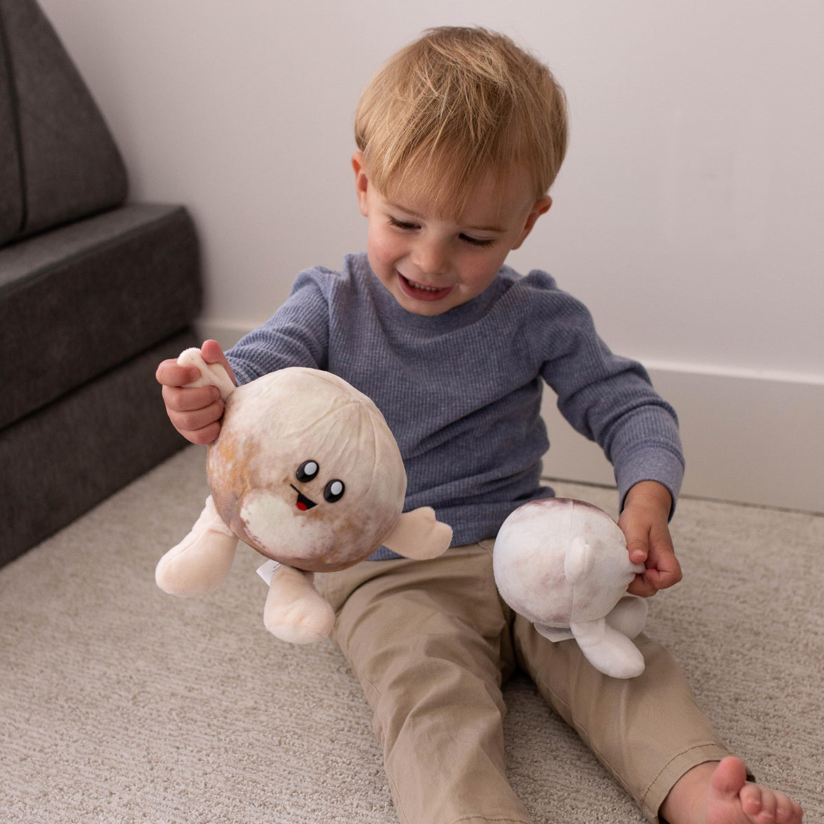 Celestial Buddies Pluto and Charon Buddy facts tag for classroom use