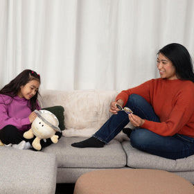 Saturn Buddy is washable for easy cleaning after playtime adventures.