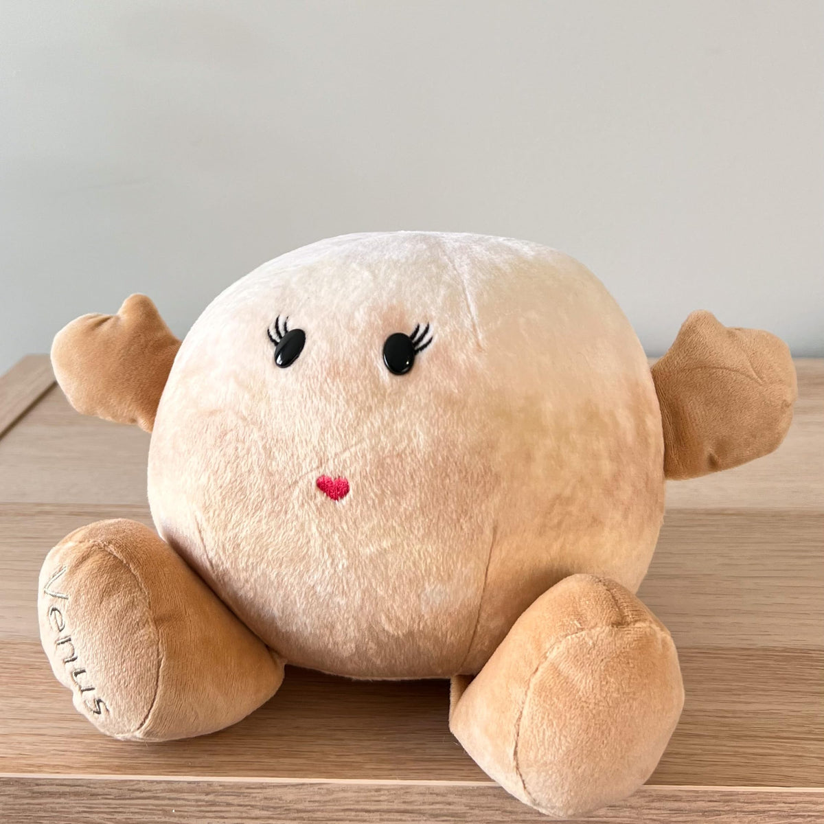 Gift-ready Celestial Buddies Venus Buddy plush for space lovers.