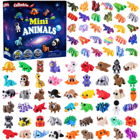 Celltestria 120Pcs mini animals pack for varied play and classroom rewards.