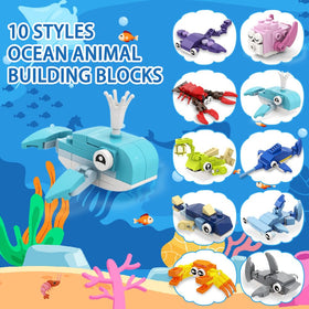 Celltestria ocean-themed blocks with sharks and fish spark creative building sessions