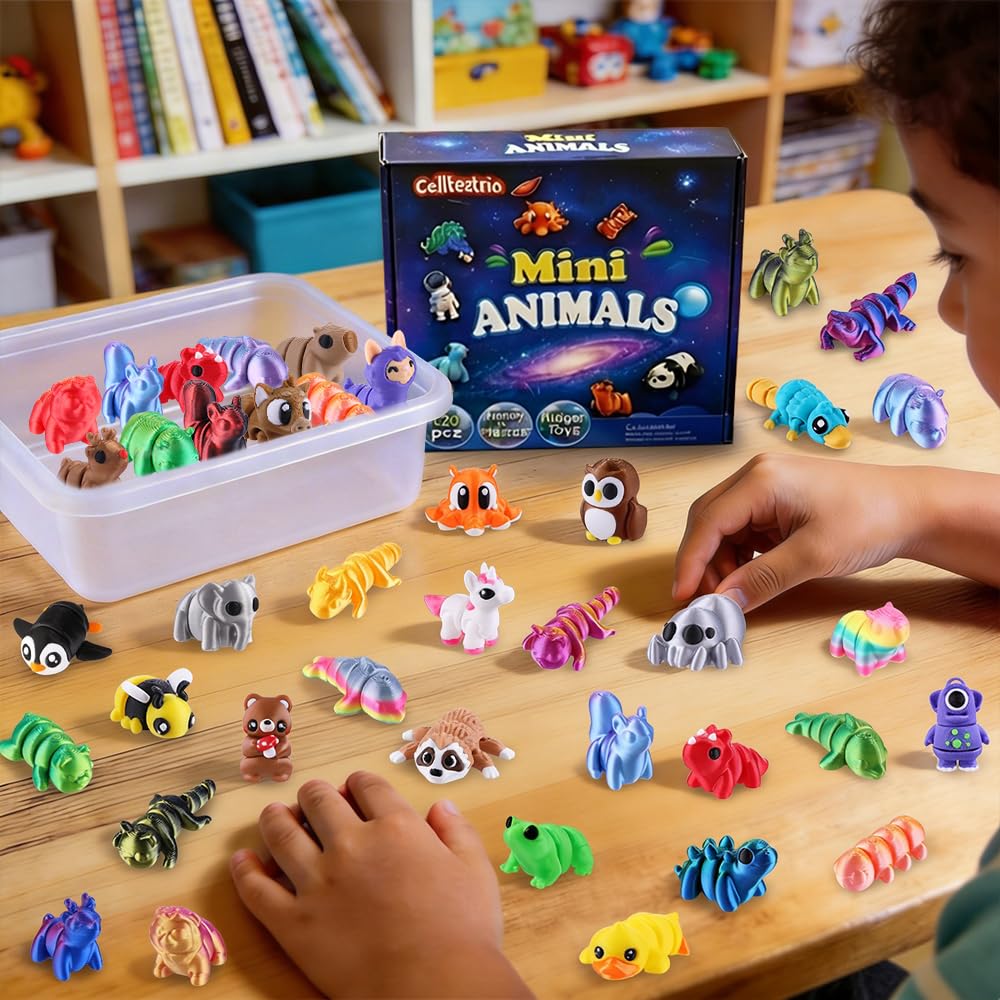 Celltestria flexible detailed figurines with poseable bodies for dynamic play.