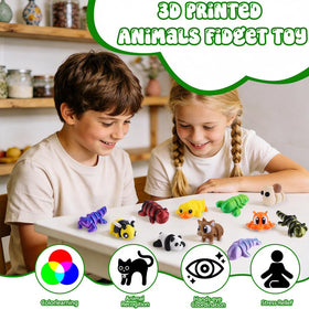 Celltestria forest animal figures ideal for pretend play and educational crafts.