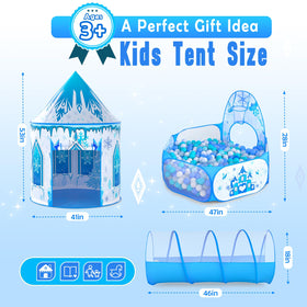 Celontry Frozen tent folds compactly for easy storage