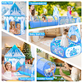 Celontry Frozen tent with breathable mesh windows for supervision