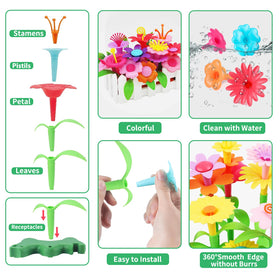 CENOVE bouquet crafting kit pieces enabling mix-and-match flower creation