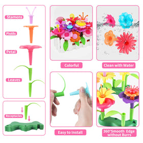 CENOVE bright stem toy colors engage toddlers in hands-on learning.