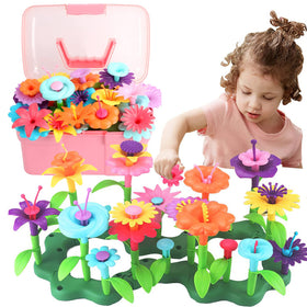 CENOVE flower garden building pieces boost creativity and fine motor skills during play.