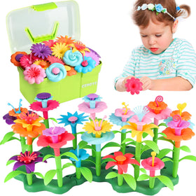 CENOVE flower garden set components for imaginative play and early STEM skill building