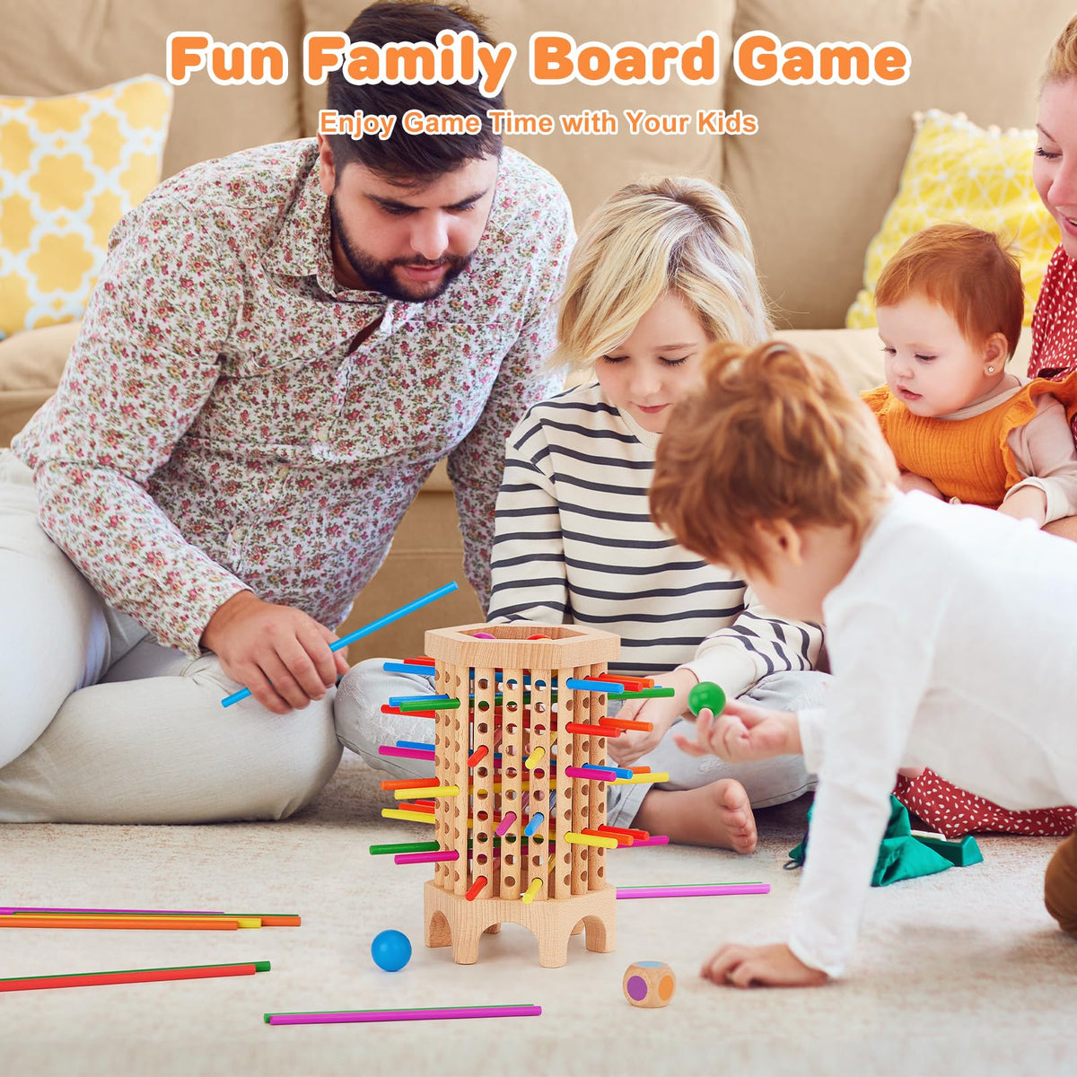 Centtechi six-color balls for color matching and placement play