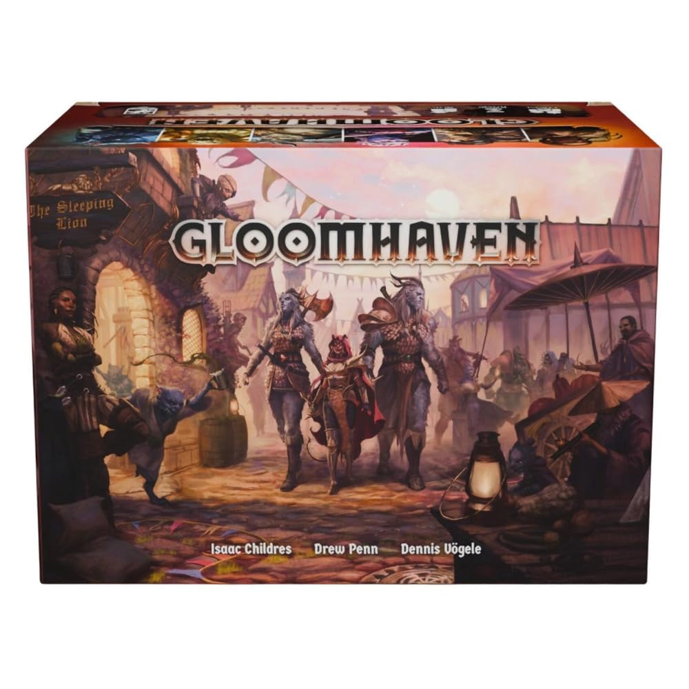 Cephalofair Games Gloomhaven 2nd Edition miniatures for tactical battles.