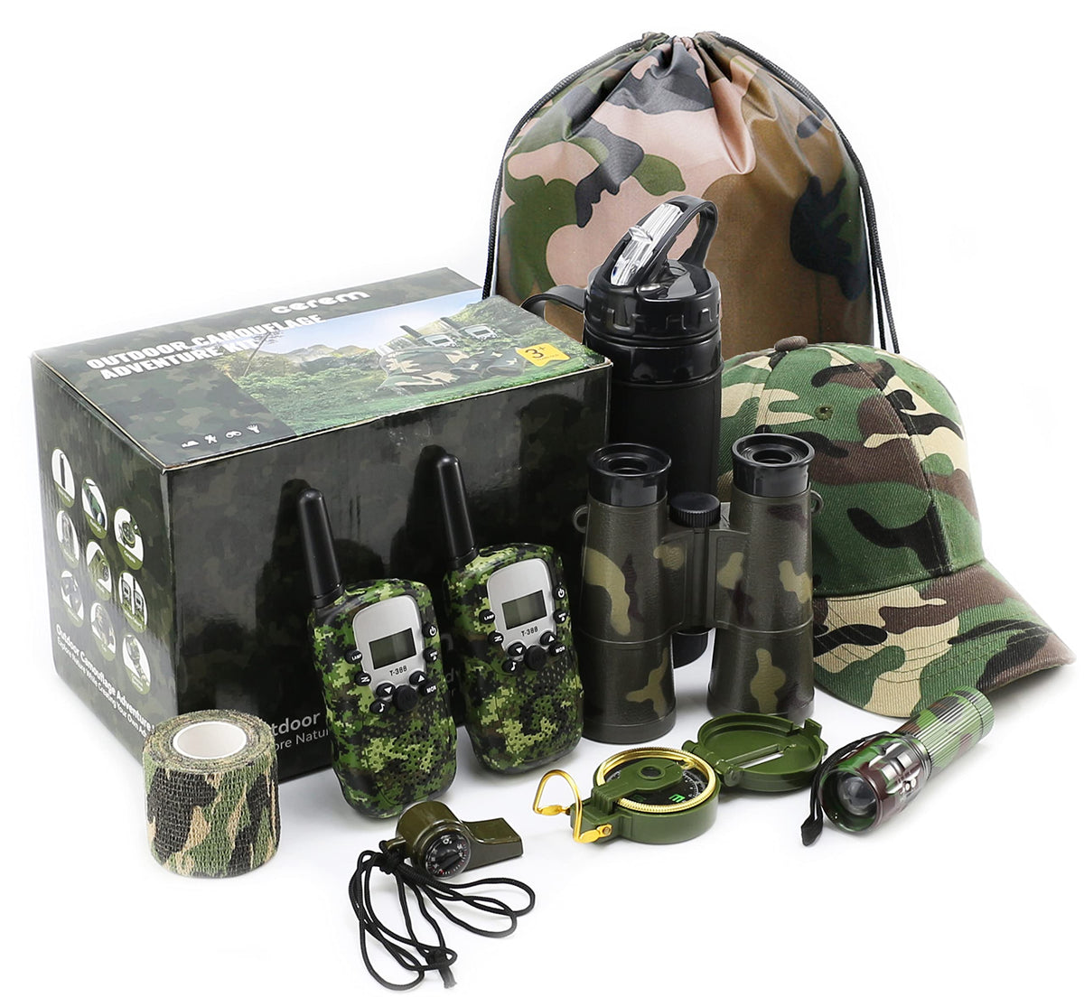 CEREM Kids Explorer Kit walkie-talkies enabling clear outdoor teamwork