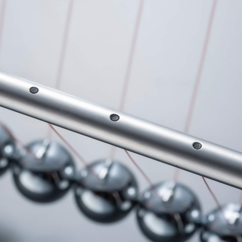 CERROPI Newton cradle includes an extra ball for extended demonstrations