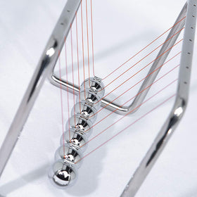 CERROPI Newtons Cradle packaging with protective wrap and gift appeal