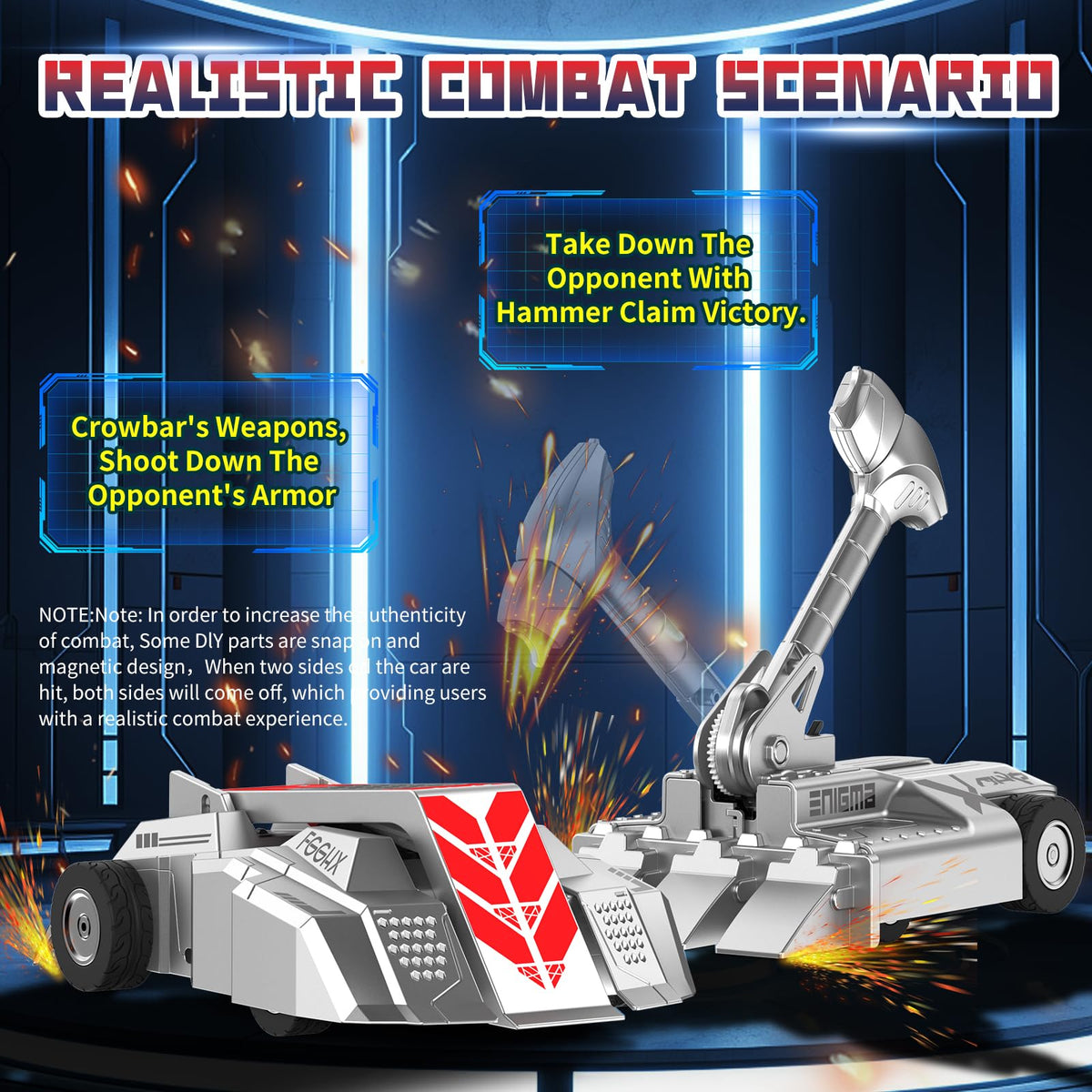 Cetuai kids enjoy action-packed robot battles at home.
