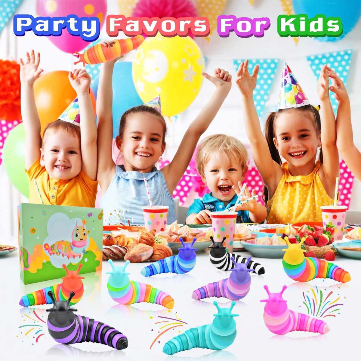 Cevioce kids playtime slug toy sparks curiosity and sharing.