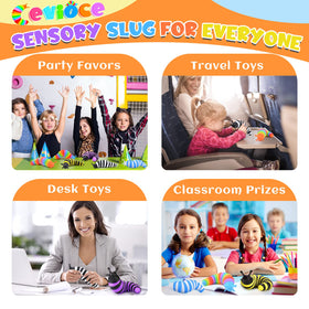 Cevioce Sensory Slug compact design fits in a pocket or bag for quick fidgeting.