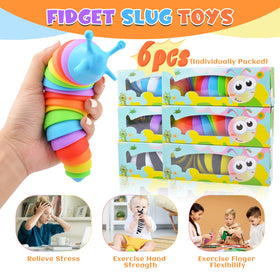 Cevioce Sensory Slug in-hand use demonstrates portable stress relief during work or travel.